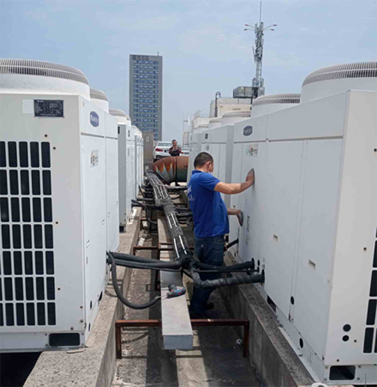 江苏中央空调制热和不制冷系统维修方法